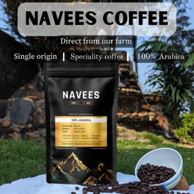 Navees 100% Arabica Specialty Coffee | Single Origin | Medium Dark roast